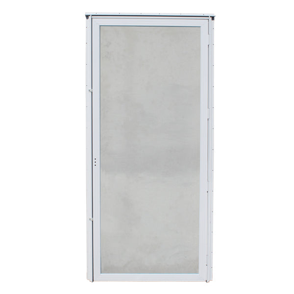 34" X 76" RH ALL GLASS STORM - WHITE