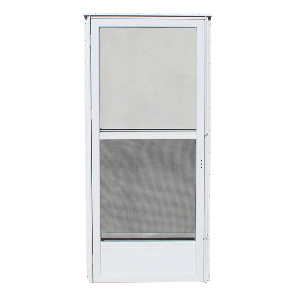 34" X 76" LH STANDARD STORM - WHITE