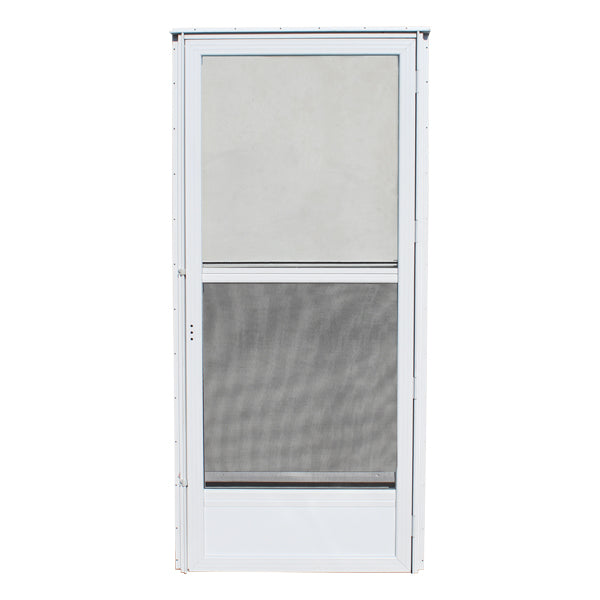 34" X 76" RH STANDARD STORM - WHITE