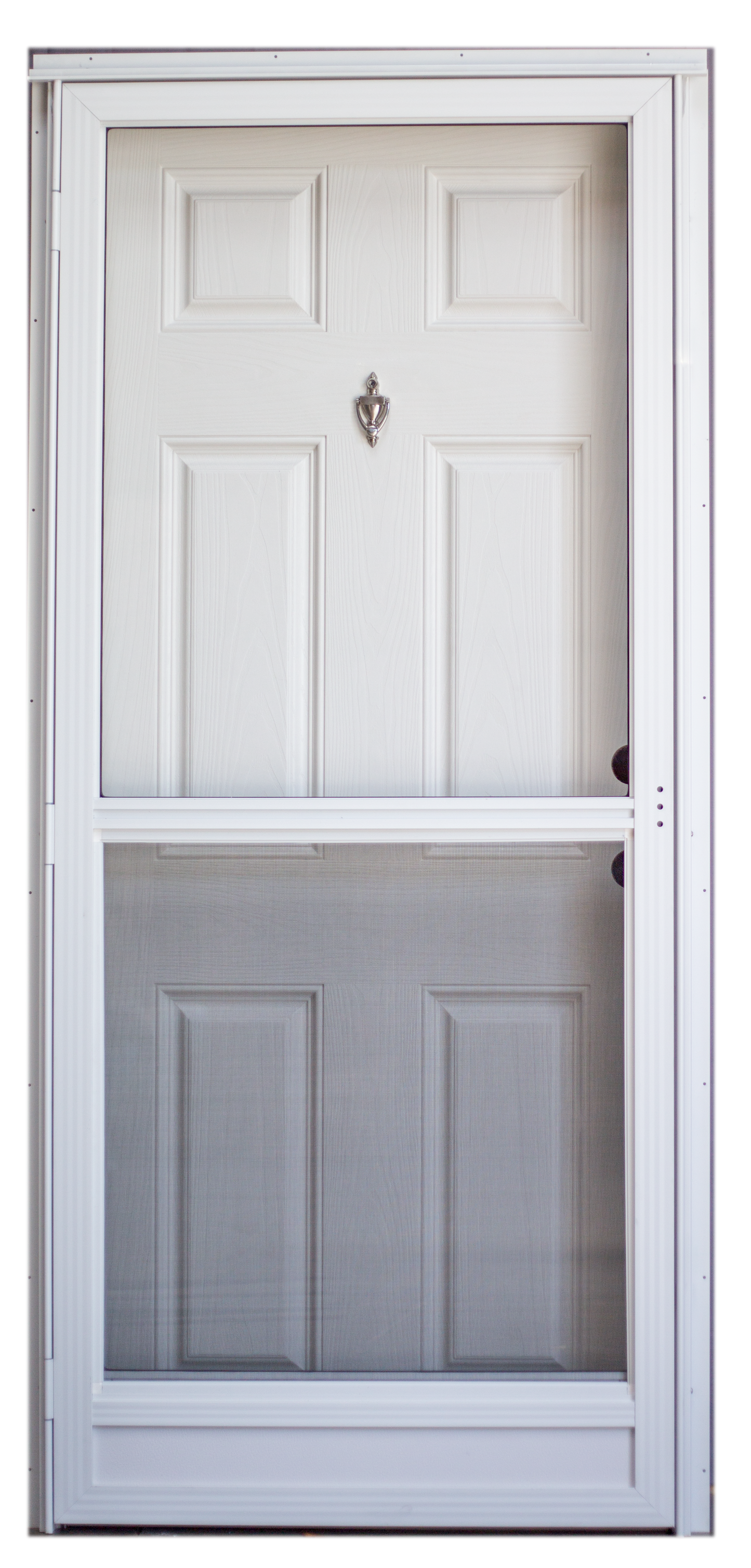 32X76 LH BLANK WHITE/WHITE CORE 4IN JAMB WHITE STANDARD STORM