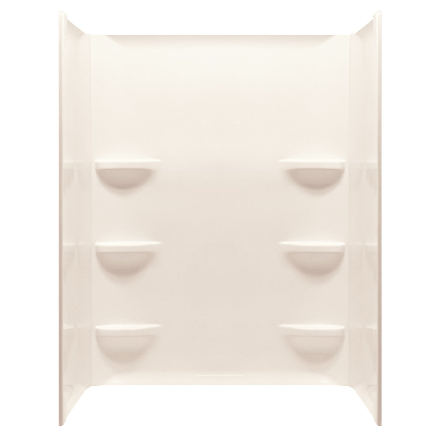 27x54x69 ACRYLIC WALL SURROUND - BISCUIT