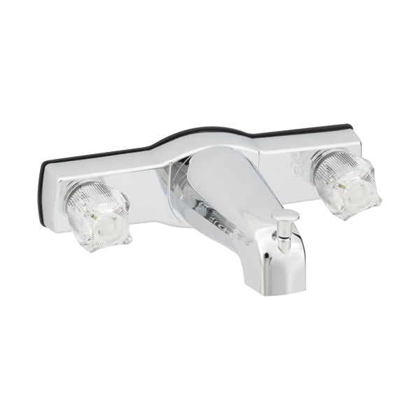 8IN FAUCET TUB/SHOWER-BRASS - OFFSET