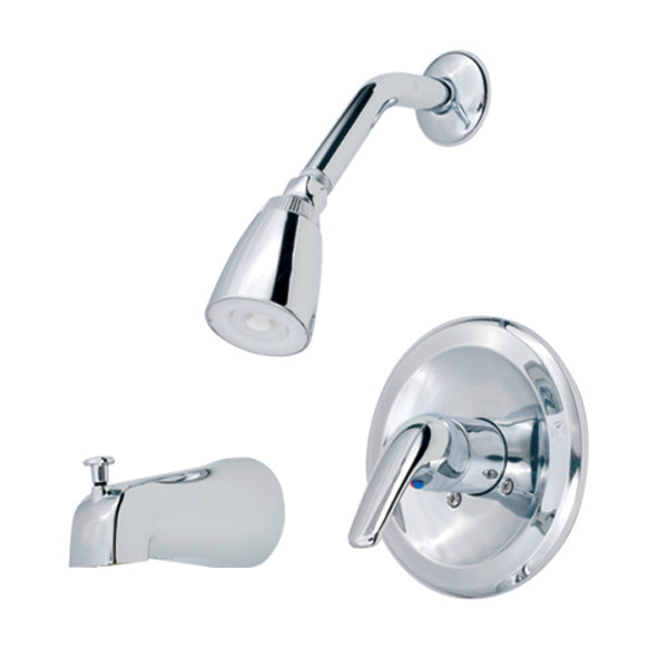 SNGLE LVR METAL TUB/SHWR DIVTR CHROME
