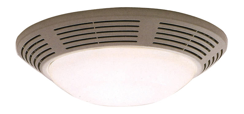 3" 75 CFM EXHAUST BATH FAN WITH LIGHT