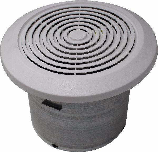 7" 50 CFM VERTICAL EXHAUST BATH FAN WITHOUT LIGHT